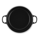 Cast Iron Classic Round CasseroleMatte Black image number 5